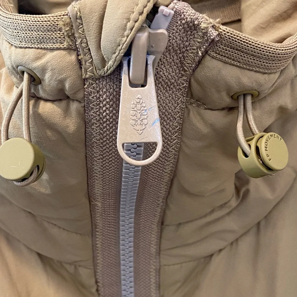 SOLD!! Free People Movement Pria Packable Puffer Jacket Xl Himalayan Smoke. - Picture 2 of 16